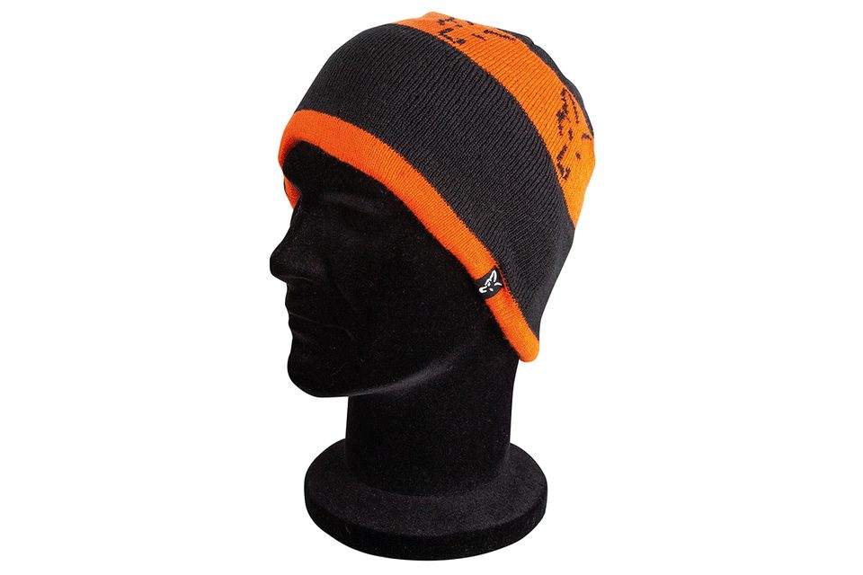 Fox Čepice Black/Orange Beanie