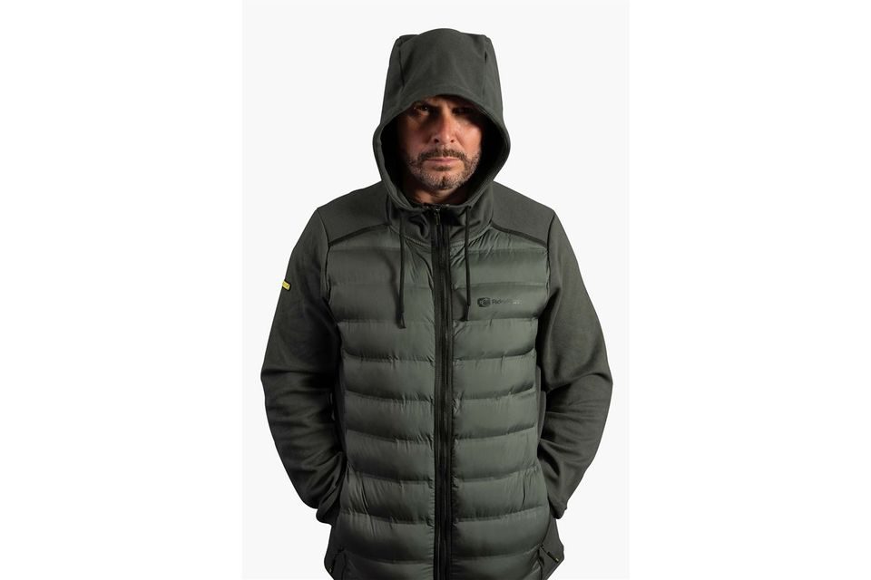 RidgeMonkey Bunda APEarel Heavyweight Zip Jacket Green