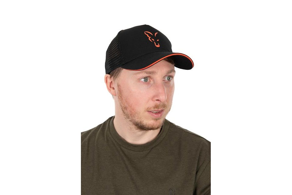 Fox Kšiltovka Collection Trucker Black & Orange