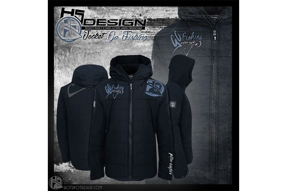Hotspot Design Bunda Go Fishing Zip