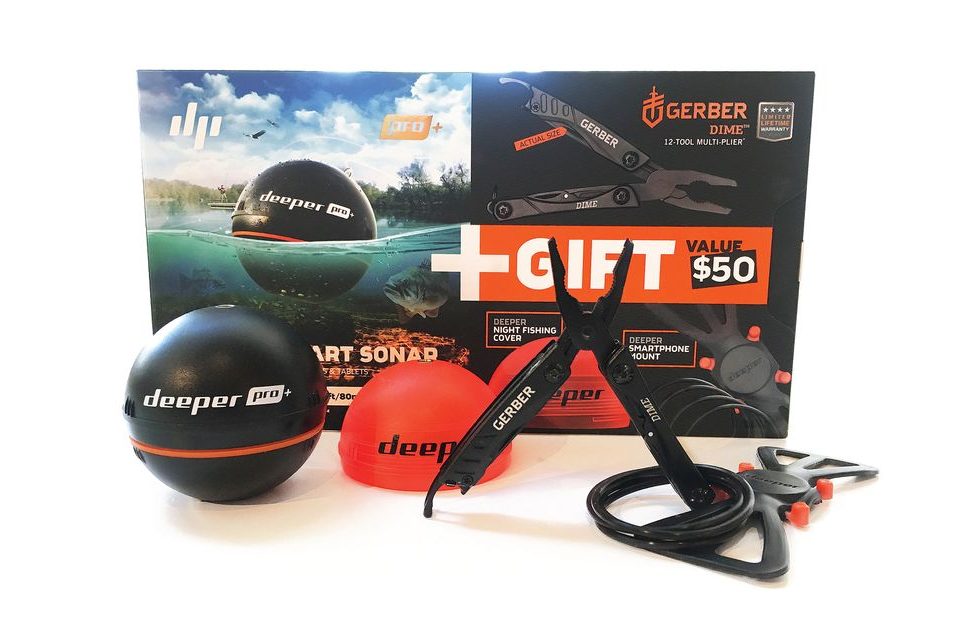 Deeper Pro+ Fishfinder nahazovací sonar Edice Set 2019