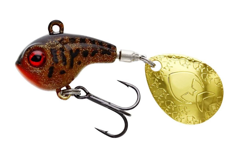 Westin Tail Spinner DropBite Spin Tail Jig Motoroil Burbot