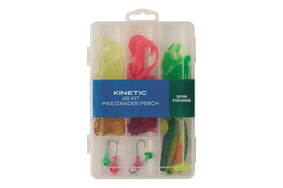 Kinetic Set nástrah Jig Kit Pike/Zander/Perch 32pcs