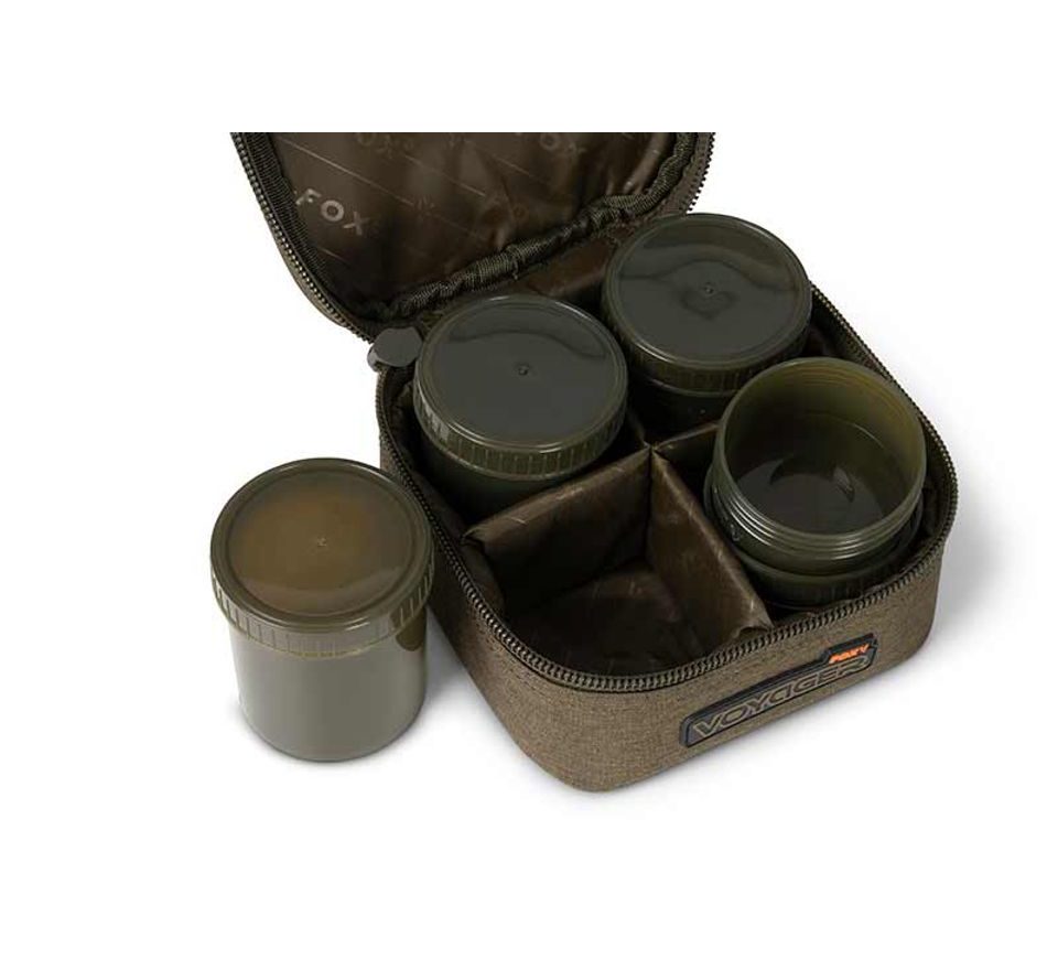 Fox Pouzdro Voyager 6 Pot Hookbait Case