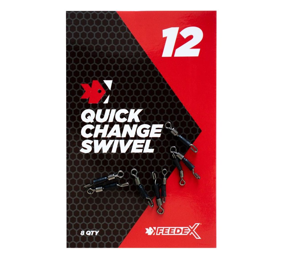 Feedr Expert Obratlíky Quick Change swivel 12 10ks