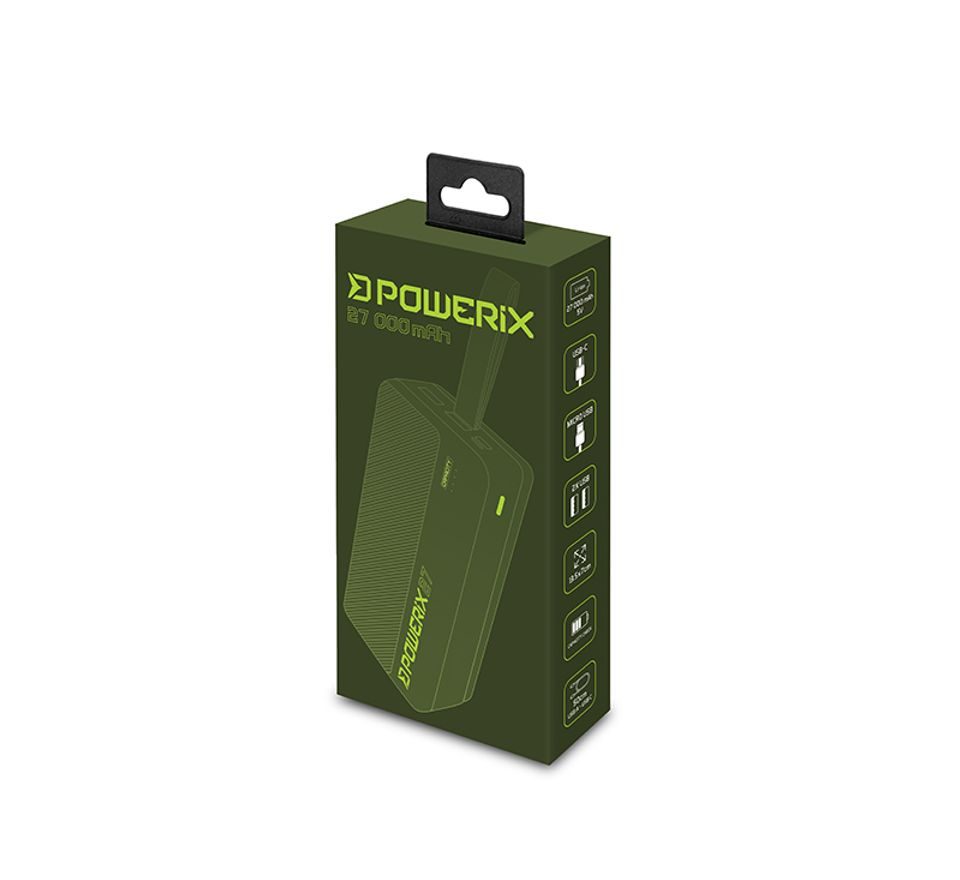 Delphin Powerbanka PoweriX 27 000 mAh