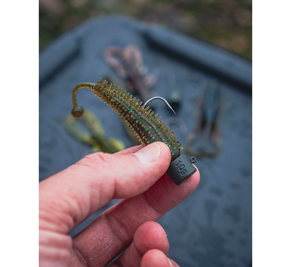 Fox Rage Jigová hlava Ned Heads Camo 1ks