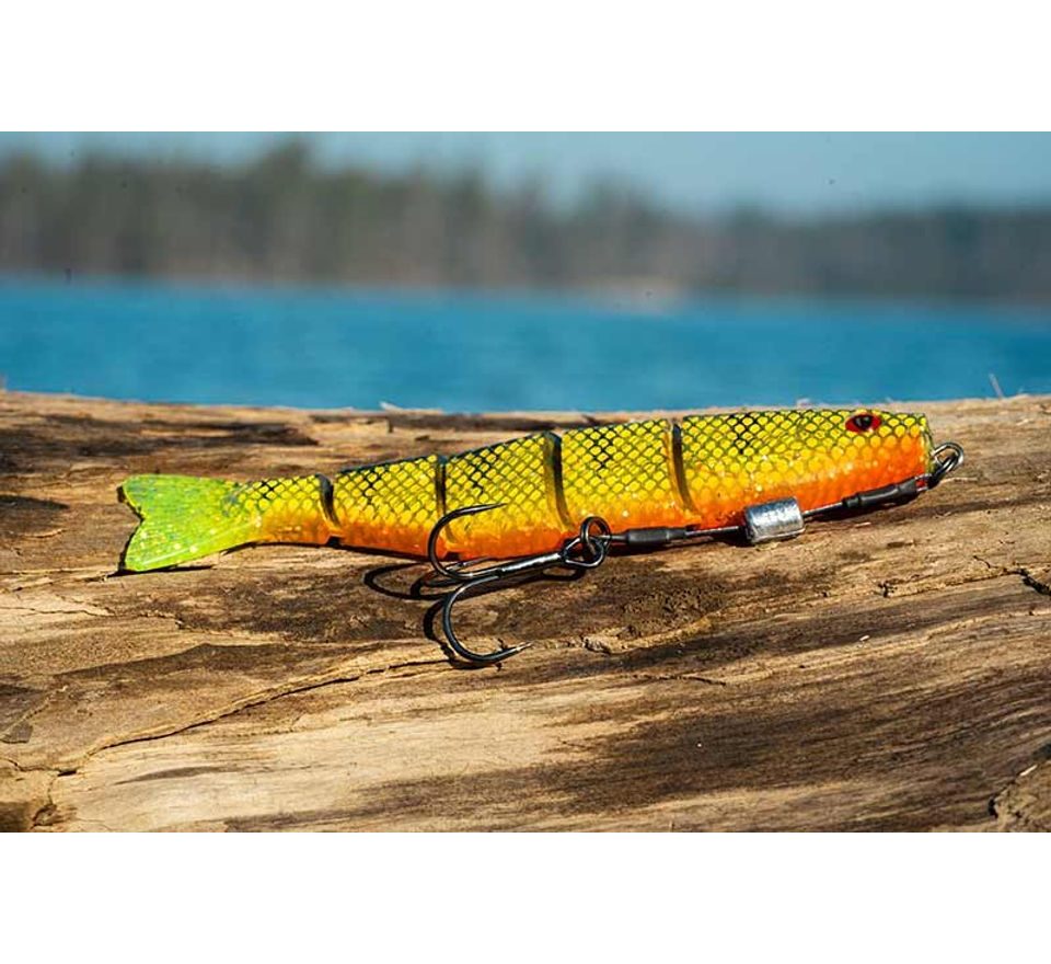 Fox Rage Gumová Nástraha Pro Shad Jointed LOADED UV Natural Perch