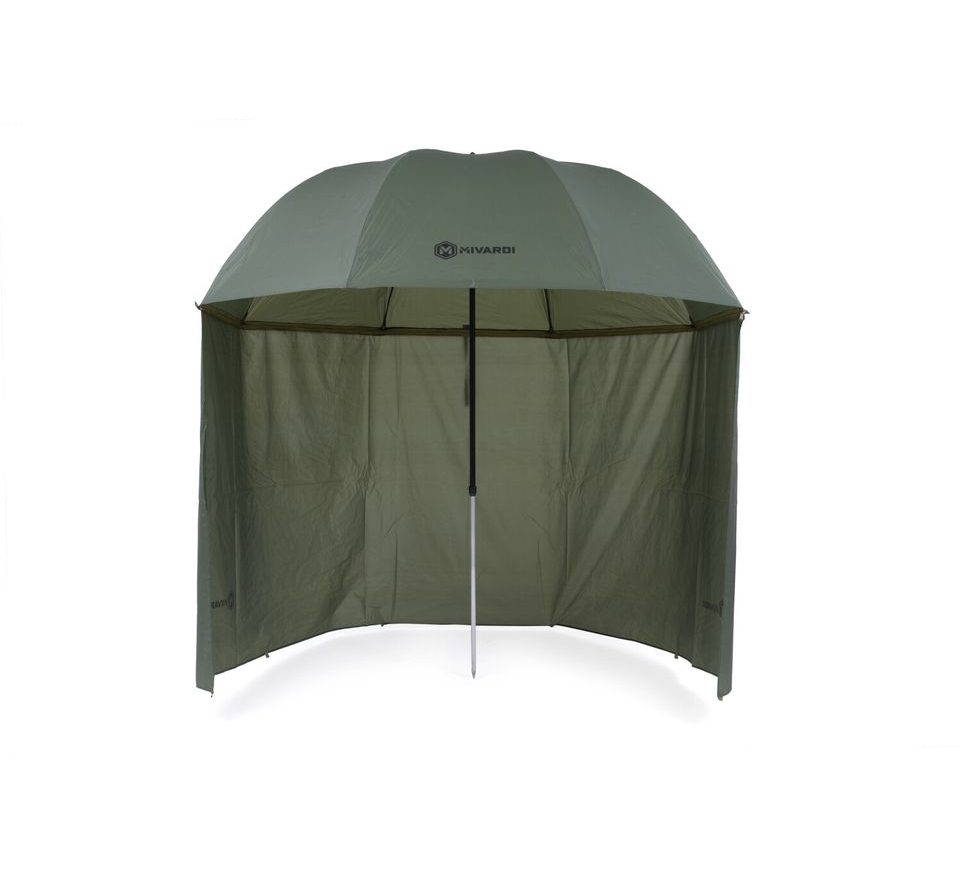 Mivardi Dáždnik zelený PVC s bočnicami 250