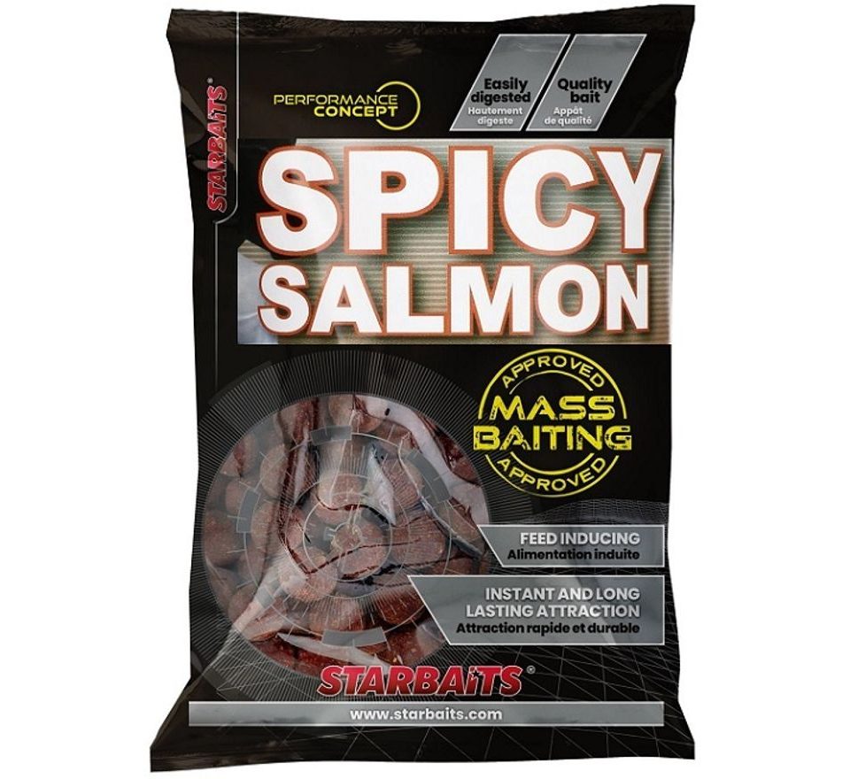 Starbaits Boilies Mass Baiting Spicy Salmon 3kg