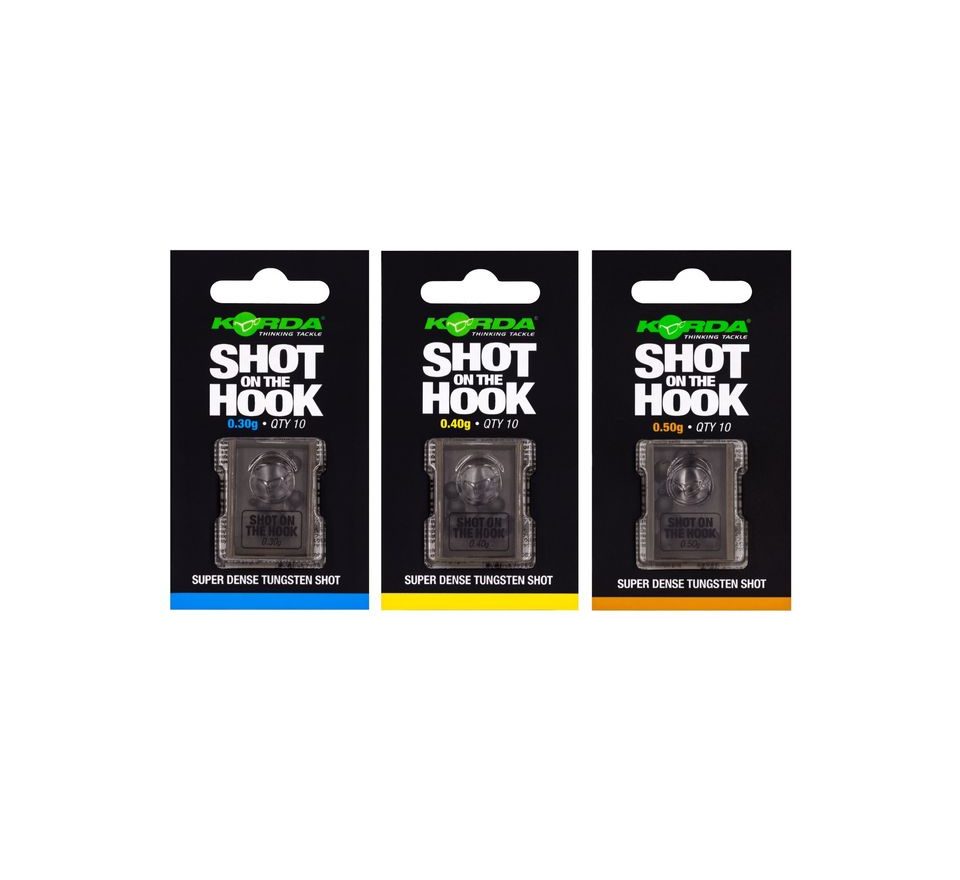 Korda Závaží Shot on the Hook 10ks