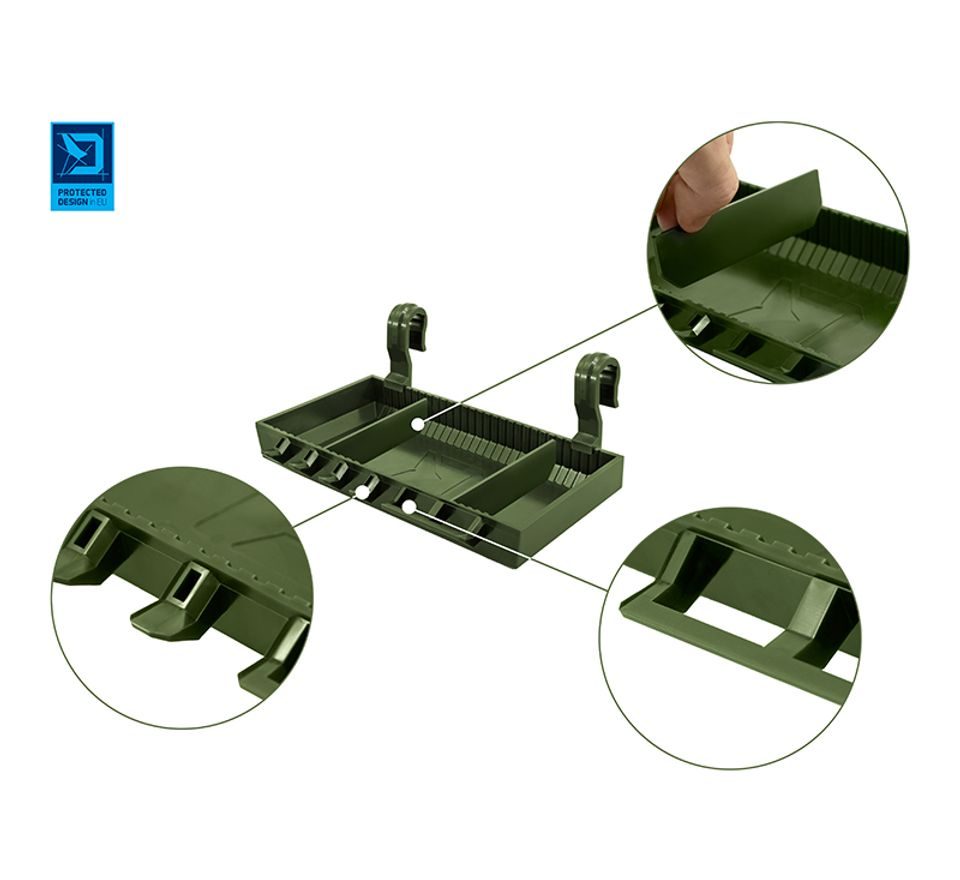 Delphin Polička na rodpod ShelfPOD Camo