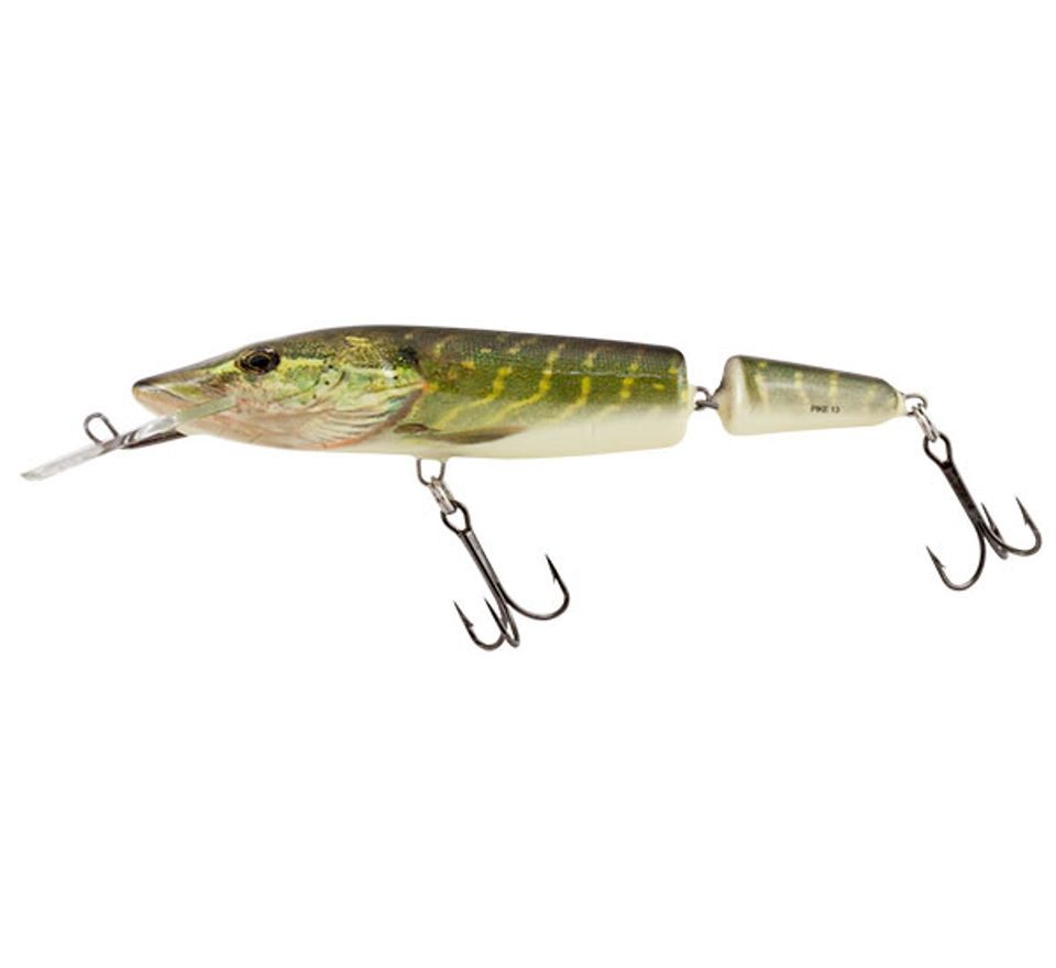 Salmo Wobler Pike Jointed Deep Runner 13cm
