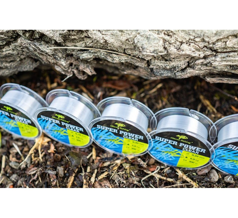 Giants fishing Vlasec Super Power Clear 300m