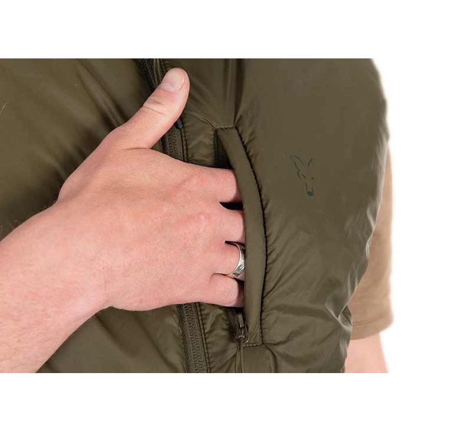 Fox Vesta Olive Quilted 100 Gilet