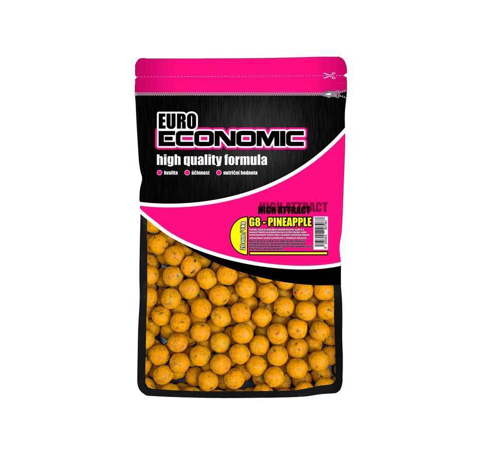 LK Baits Boilie Euro Economic G-8 Pineapple