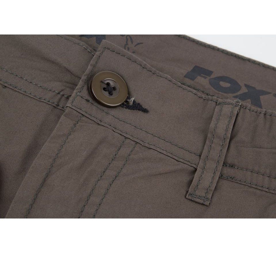 Fox Kraťasy Green & Black Lightweight Cargo Shorts