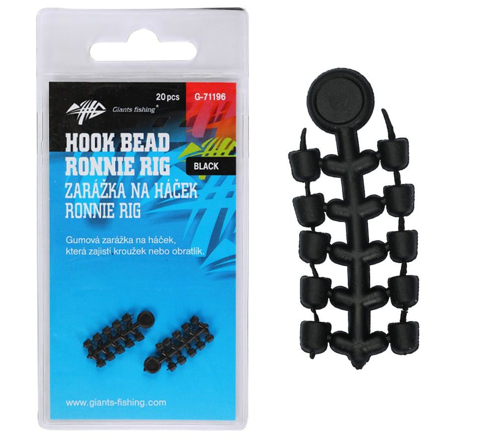 Giants fishing Zarážka na háček Hook Bead for Ronnie Rig 20ks