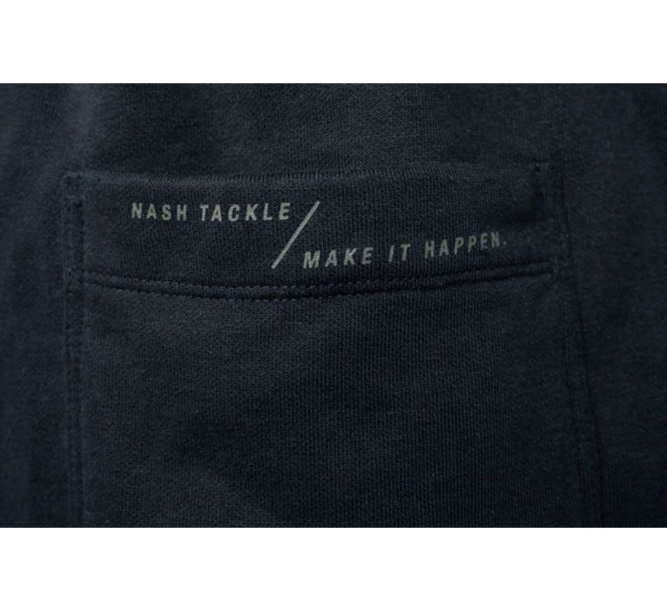 Nash Tepláky Make It Happen Badge Joggers Black