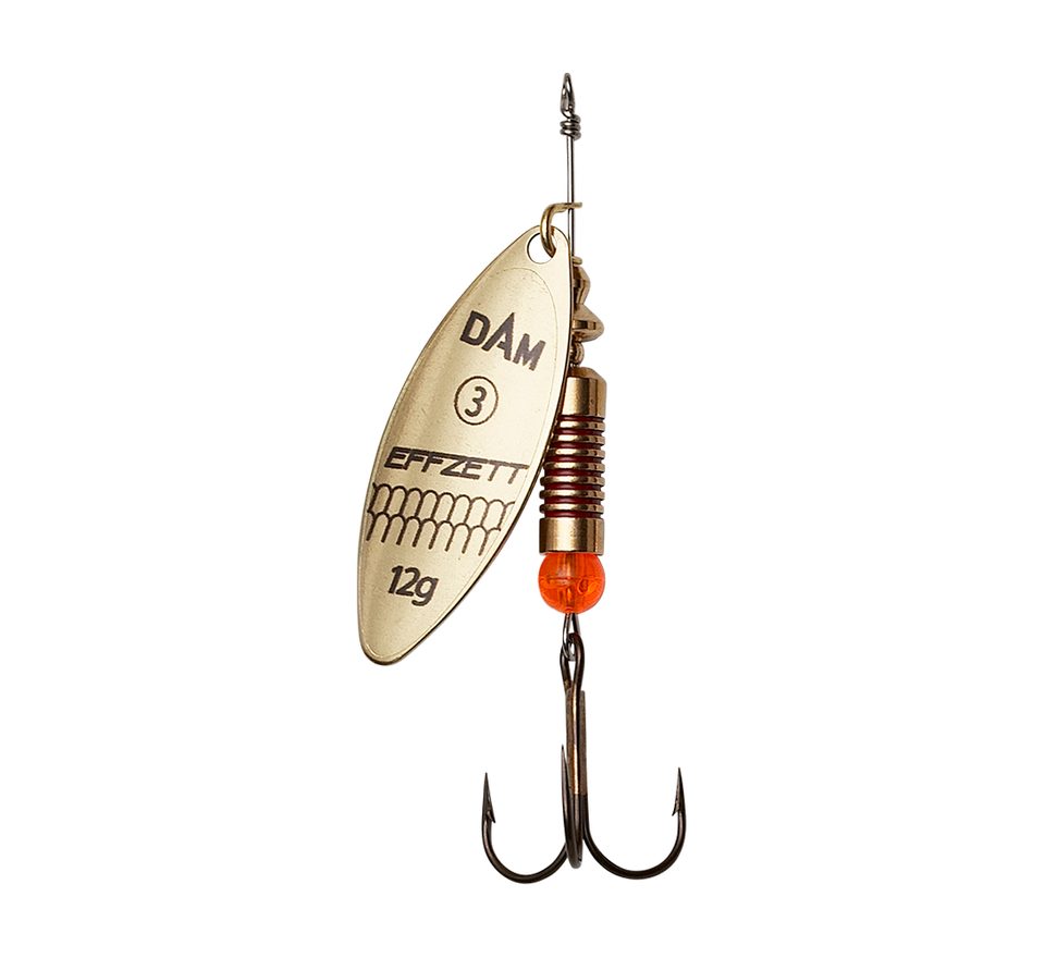 DAM Třpytka Effzett Predator Spinner Gold