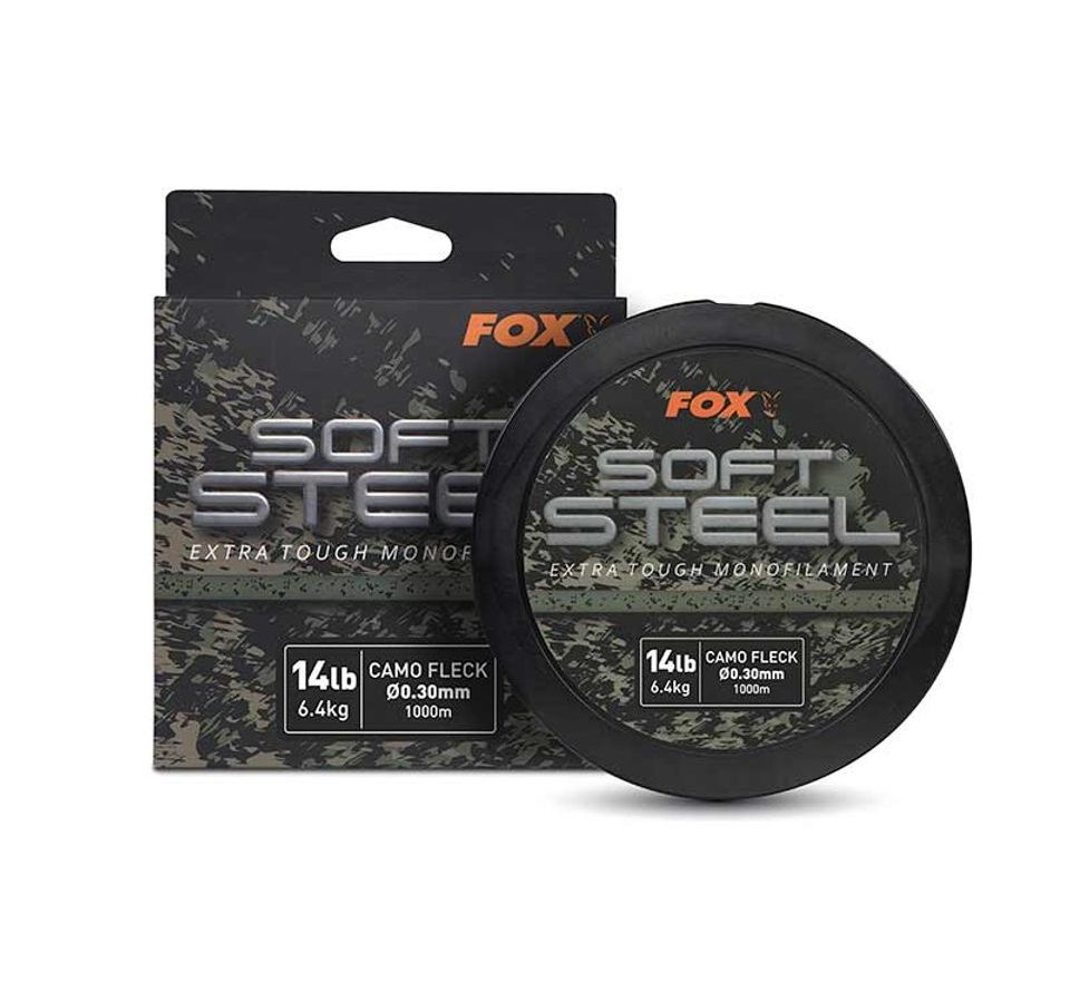 Fox Vlasec Soft Steel Fleck Camo Mono 1000m