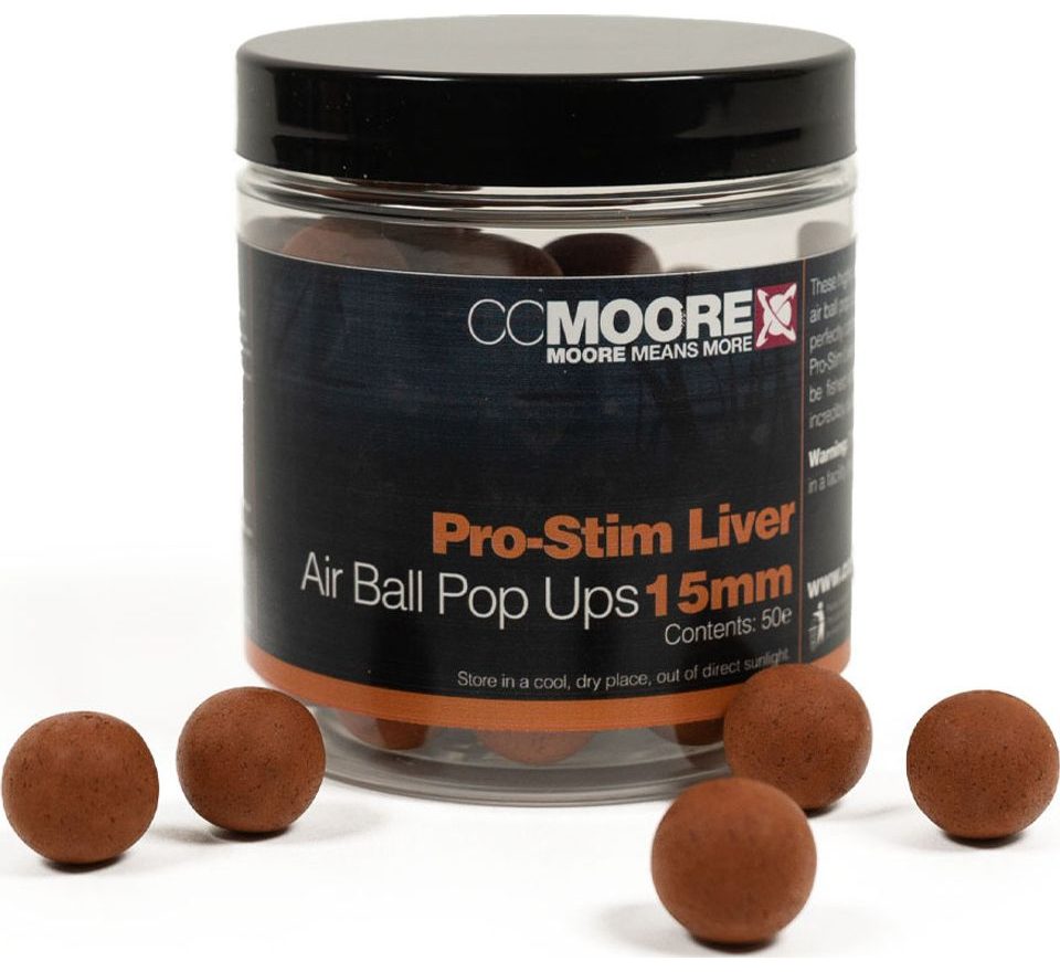 CC Moore Plovoucí boilie Pro-Stim Liver Air Ball Pop Ups