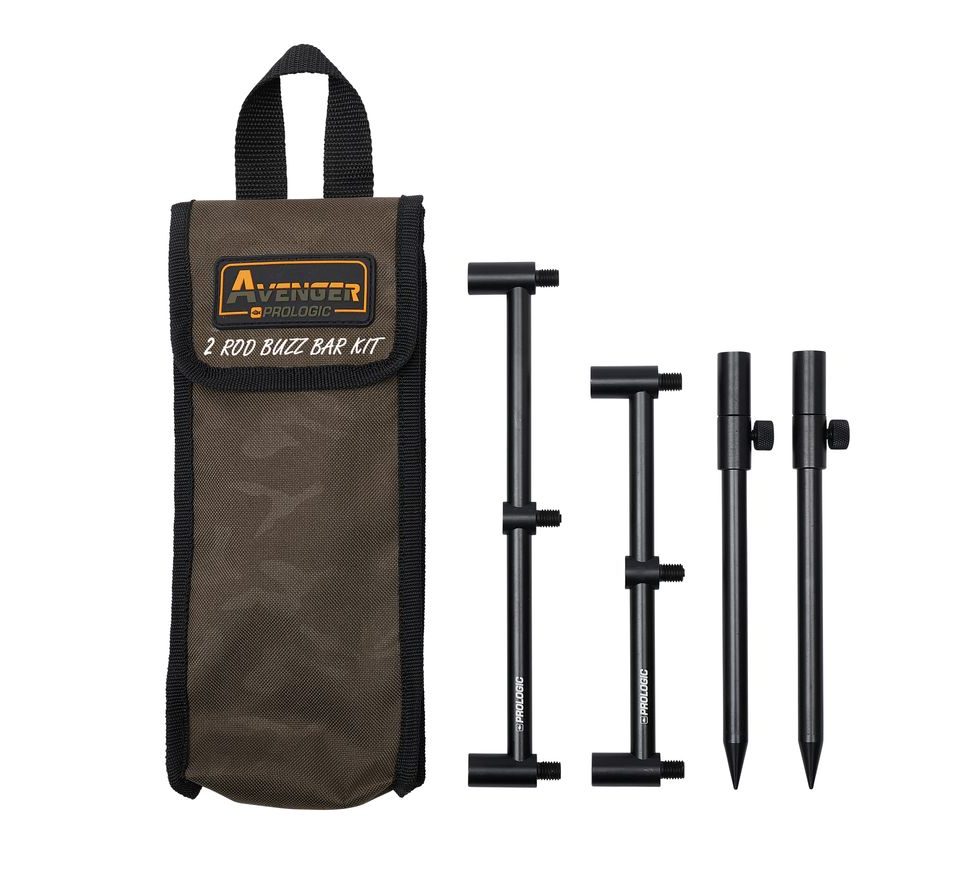 Prologic Hrazdy s vidličkama Avenger Rod Buzz Bar Kits & Carrycase 2Rod 20-34cm
