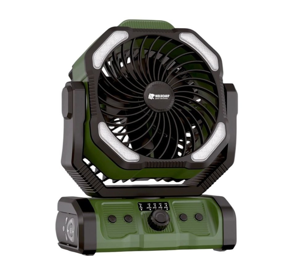 Holdcarp Větrák Rechargeable DoubleMotor Fan