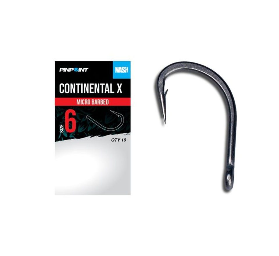 Nash Háčky Continental X Micro Barbed 10ks