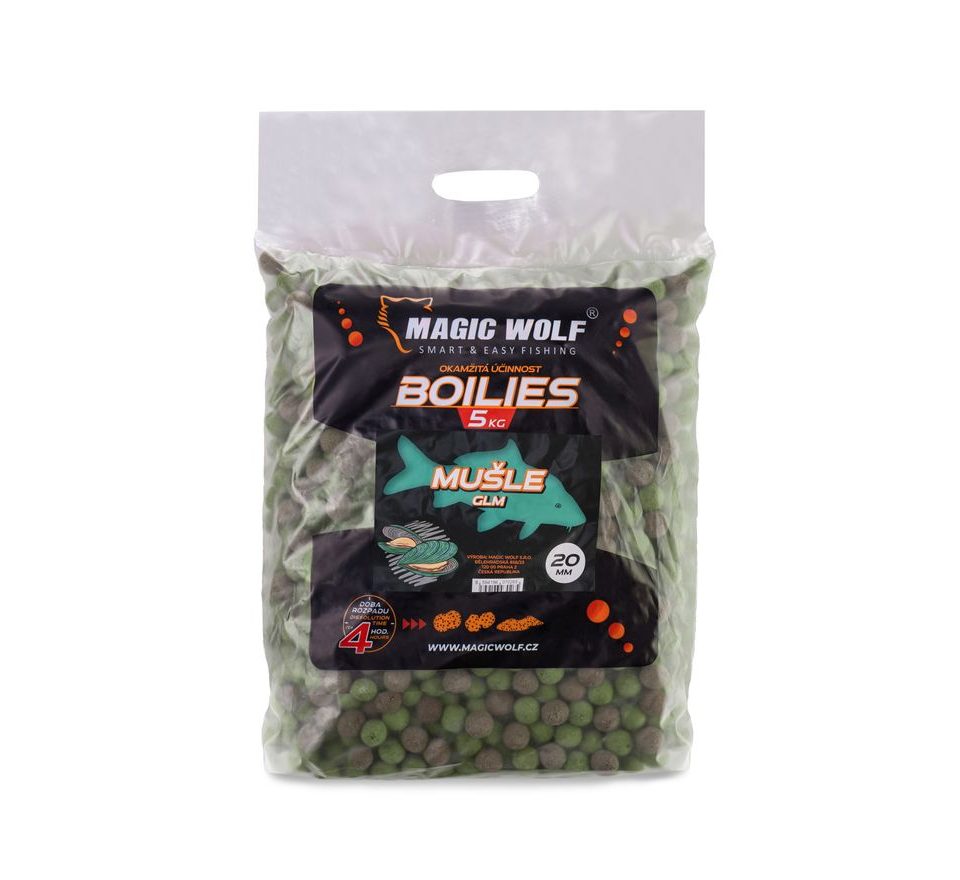 Magic Wolf Krmné Boilie 20mm 5kg