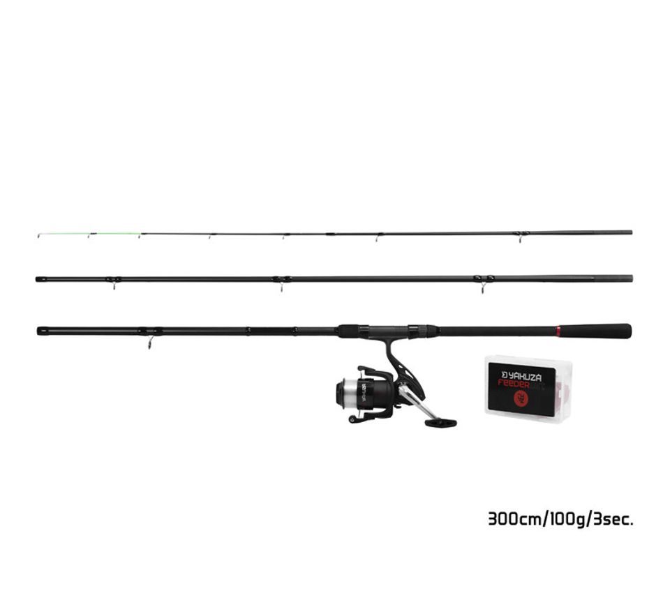 Delphin Feederový set Yakuza 300 3m 100g 3diel