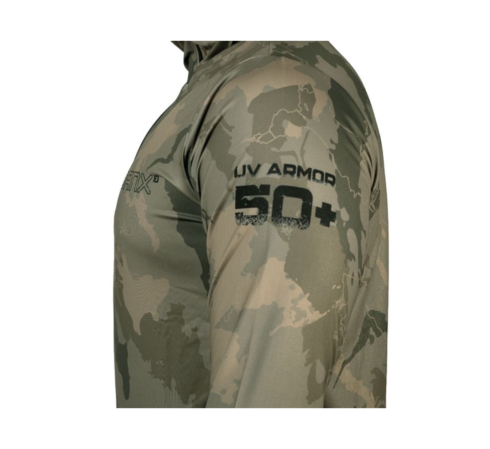 Delphin Tričko s kapucí UV Armor 50+ Banx