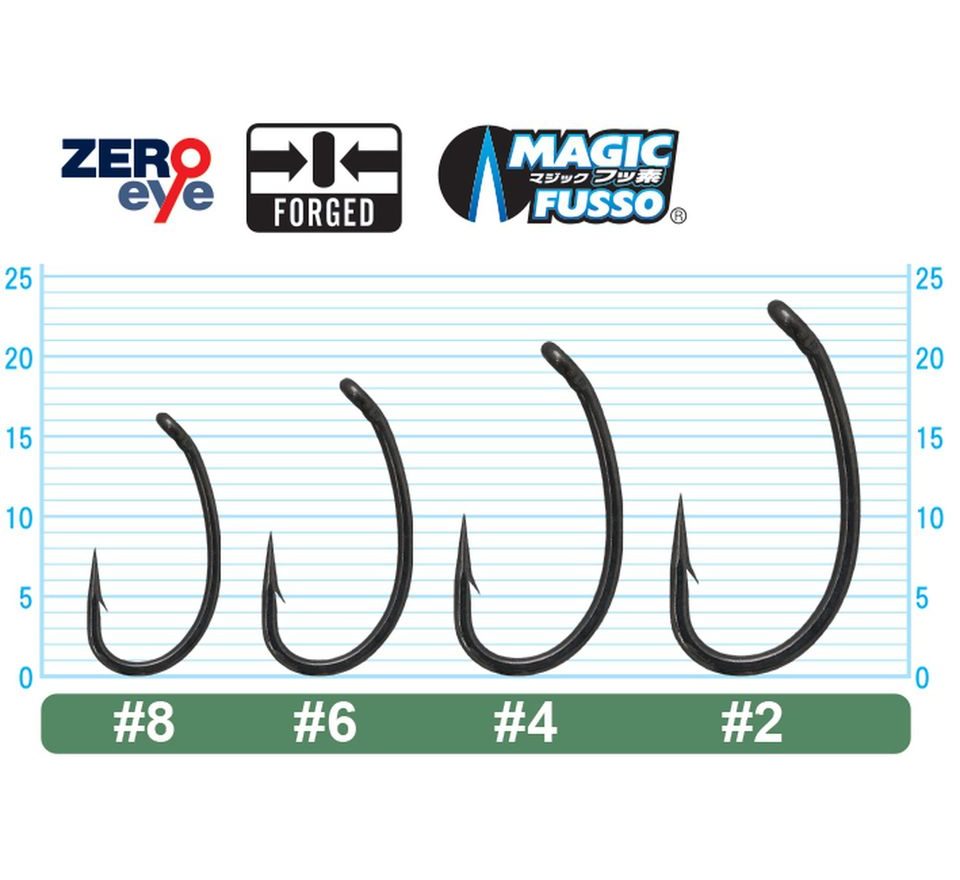 Owner Háčky CM-9 Curve Shank