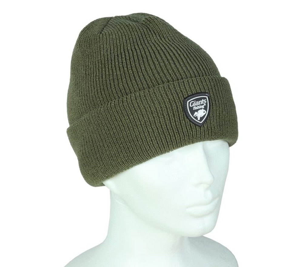Giants Fishing Čepice zimní pletená zelená