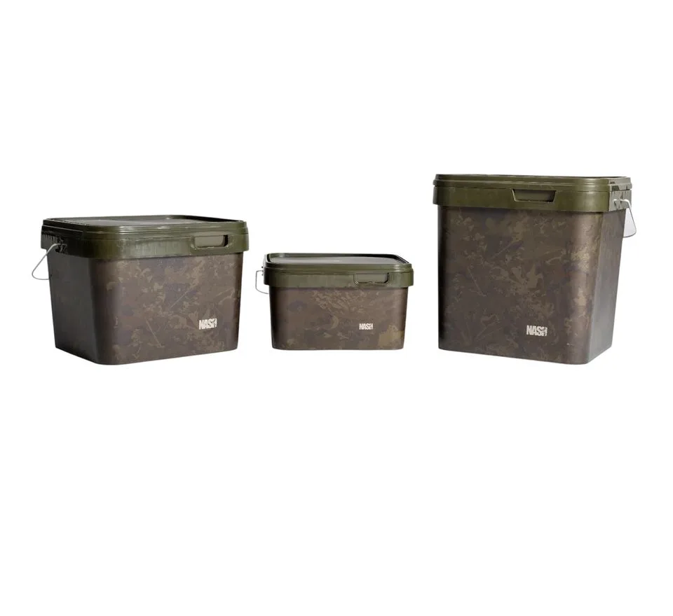 Nash Kbelík Spot On Rectangular Bucket Camo