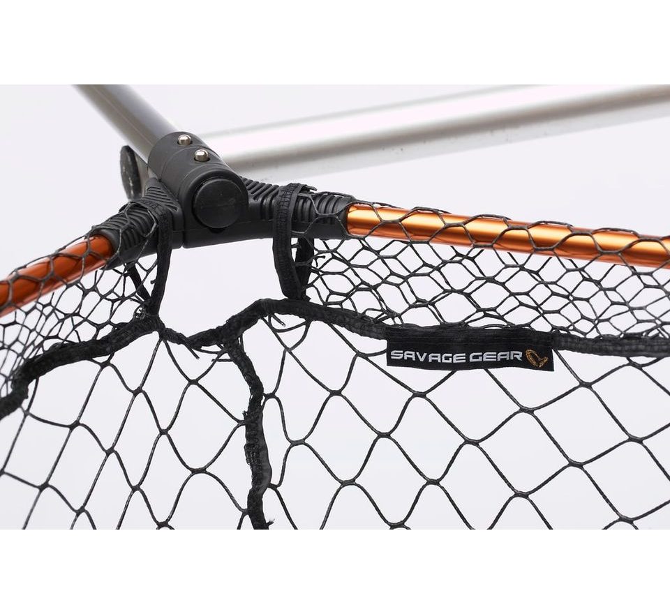Savage Gear Podběrák Pro Tele Folding Net Rubber X-Large Mesh XL