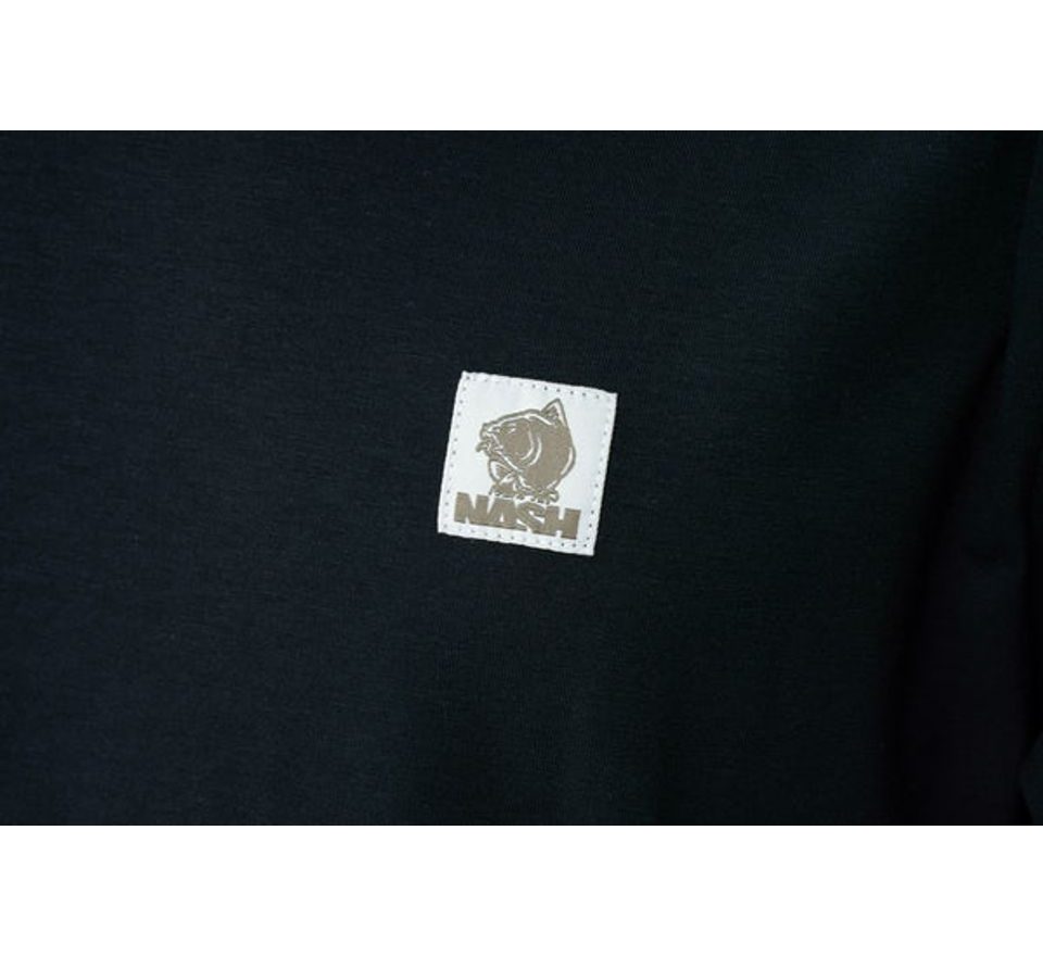Nash Tričko Make It Happen Badge T Shirt Čierne