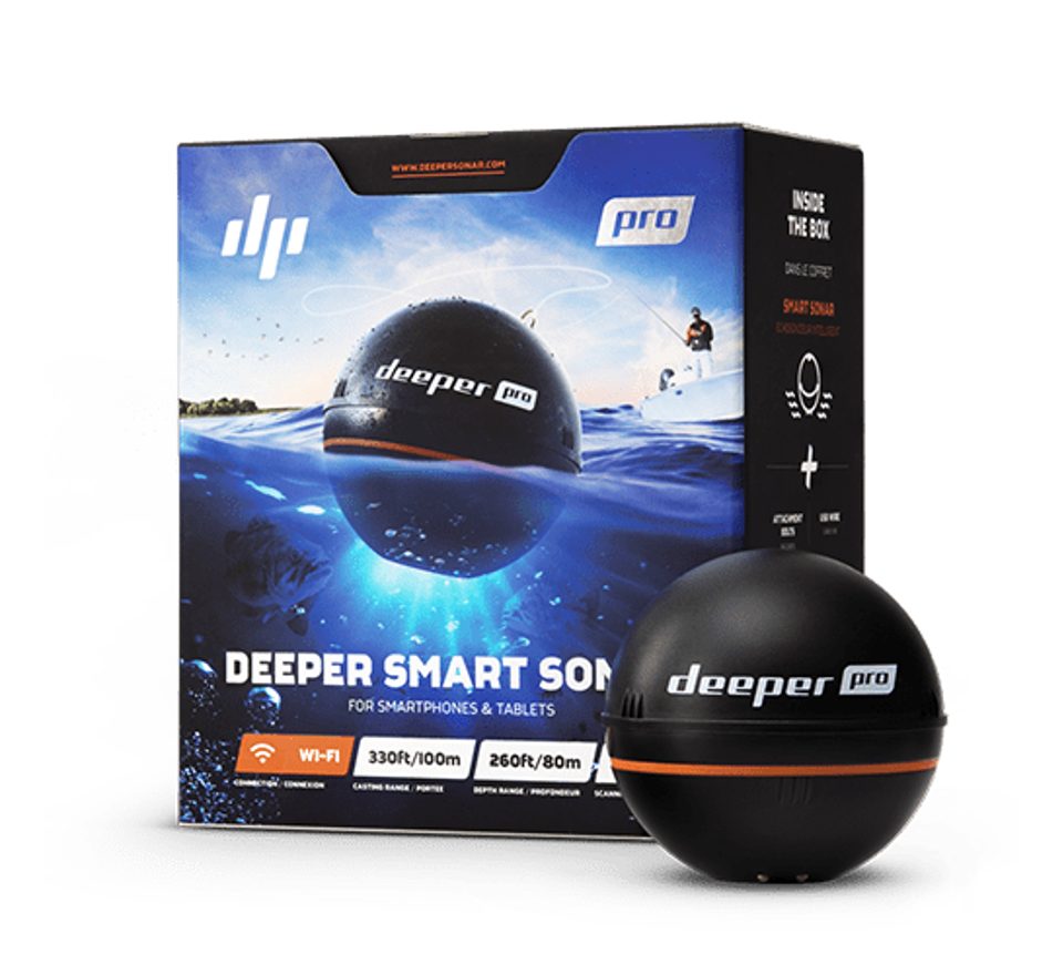 Deeper Nahazovací sonar Wifi Fishfinder Pro