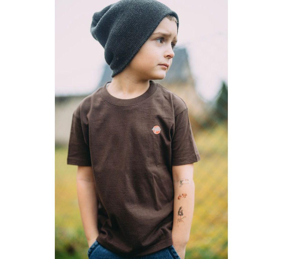 Giants fishing Tričko dětské hnědé Rak