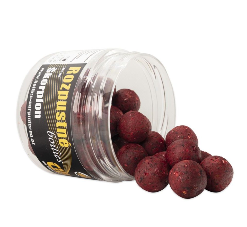 Carp Inferno Rozpustné Boilies Hot Line Škorpion