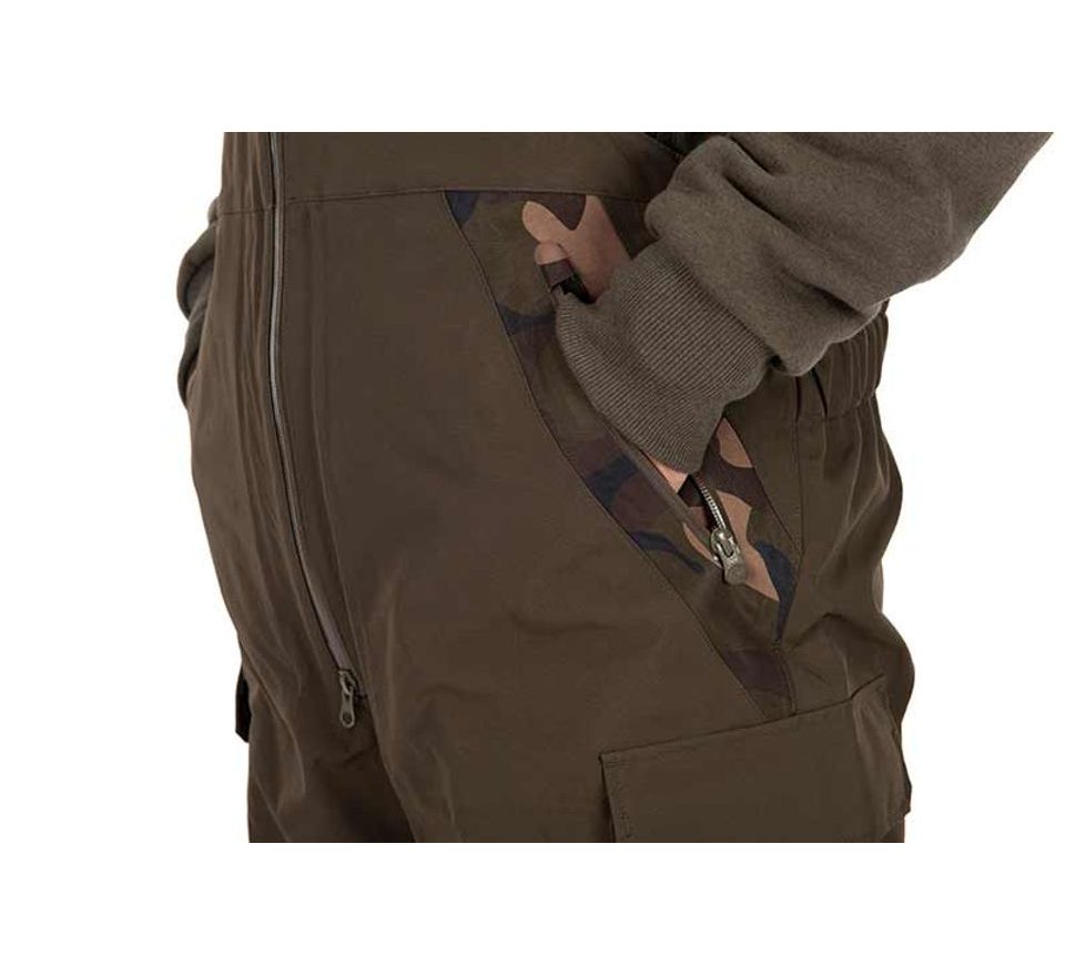 Fox Kalhoty RS25K Khaki Salopettes
