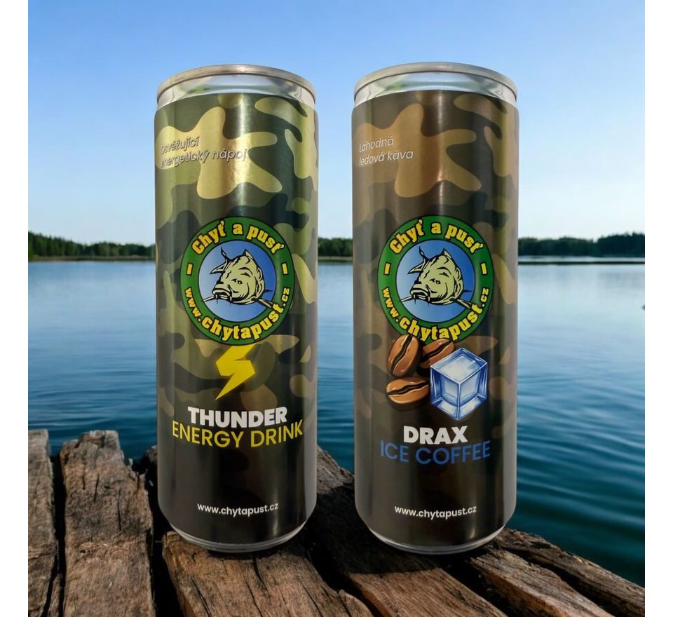 Chyť a pusť Energetický drink Thunder 250ml