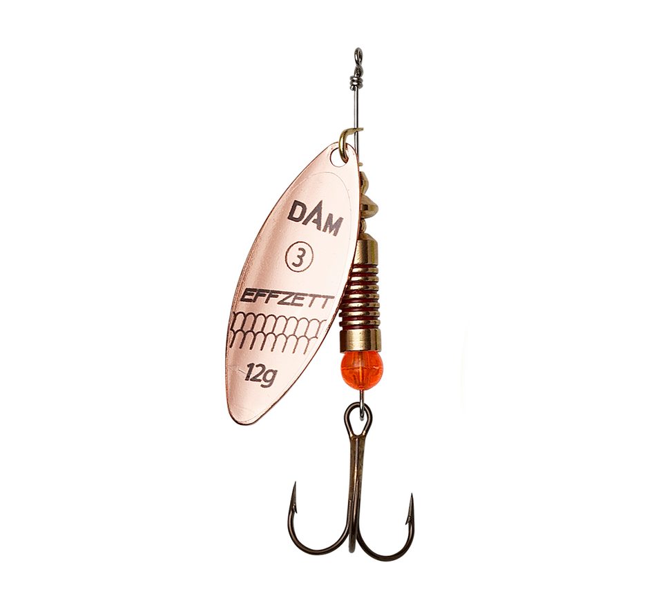 DAM Třpytka Effzett Predator Spinner Copper
