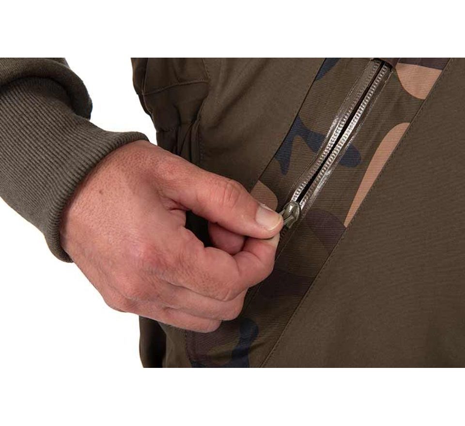 Fox Nohavice RS25K Khaki Salopettes