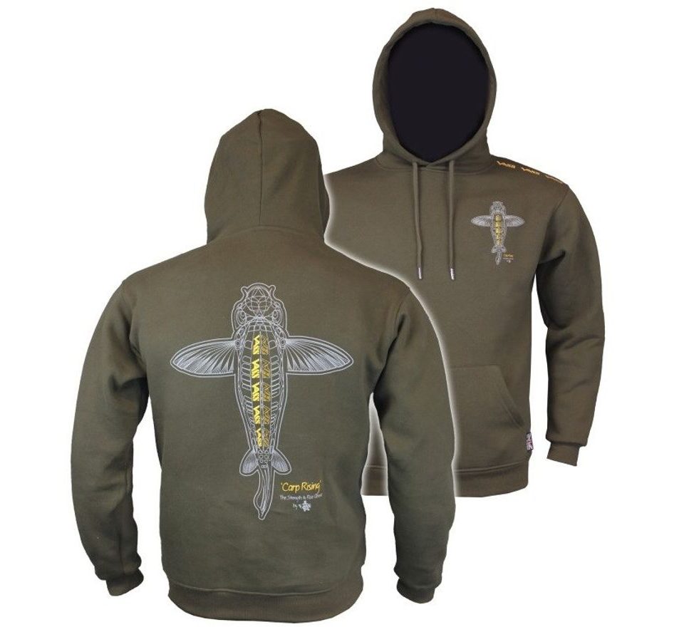Vass Mikina Carp Rising Hoodie Khaki
