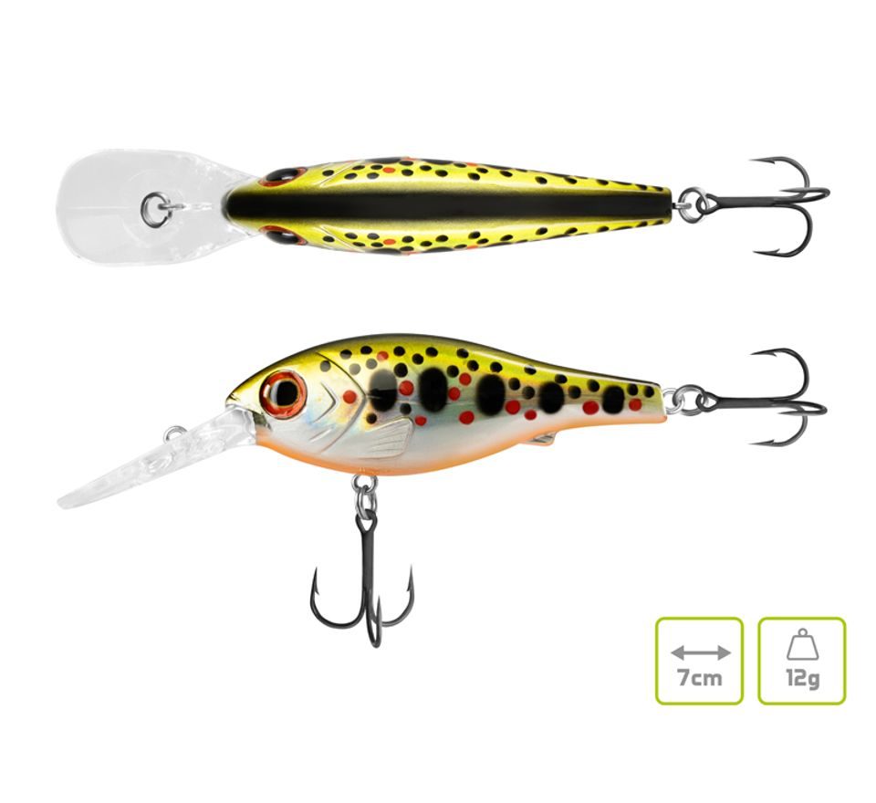Delphin Wobler Wobby Crank-DP 7cm 12g