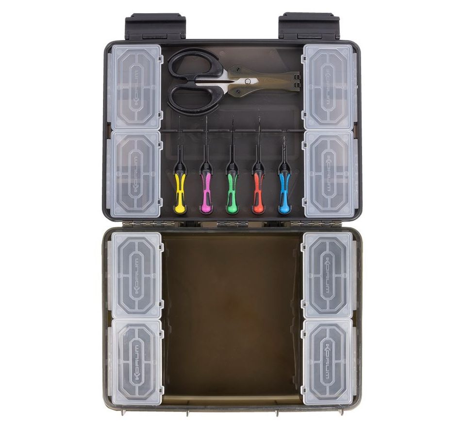 Korum Tackle Box Slim Blox Loaded