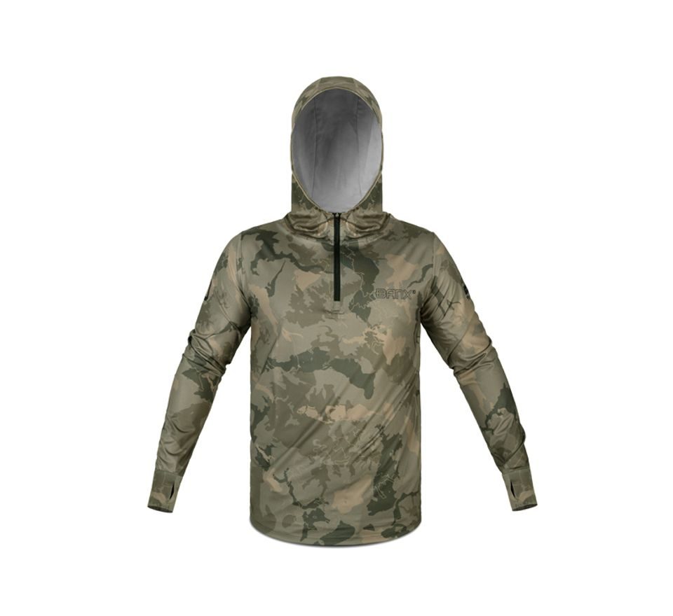 Delphin Tričko s kapucí UV Armor 50+ Banx
