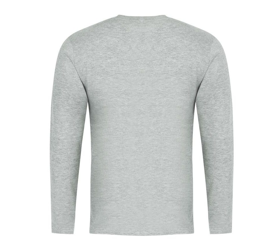 Korda Tričko Minimal Tee LS Heather Grey