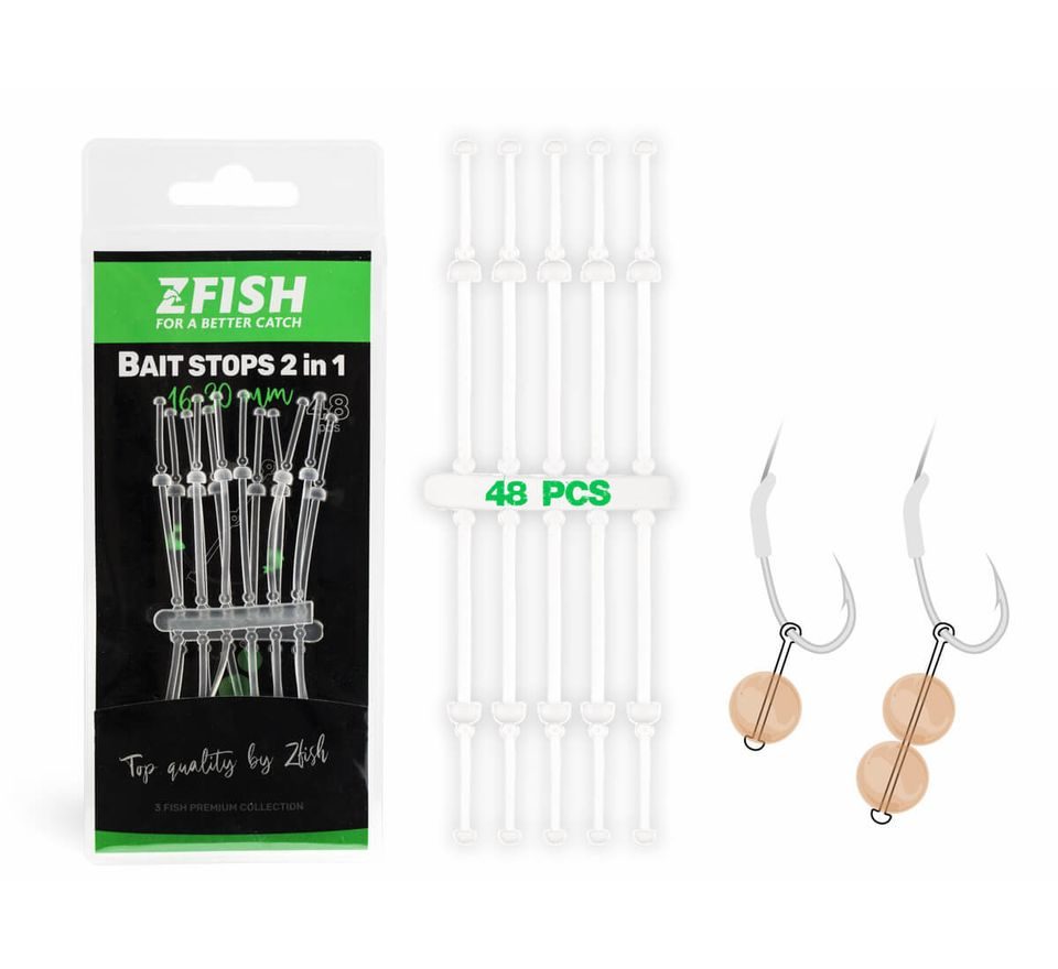 Zfish Zarážka Silicone Boilie Stops 16-30mm